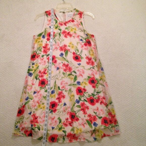 Calvin Klein Floral Trapeze Dress Size 4 - Picture 8 of 9